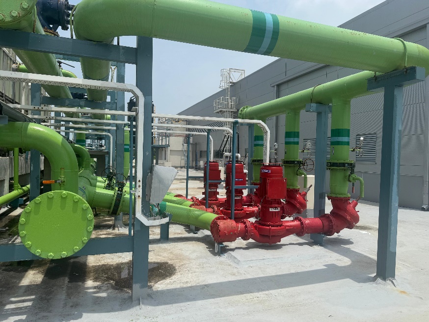 Cooling Water Piping and Pumping — project site