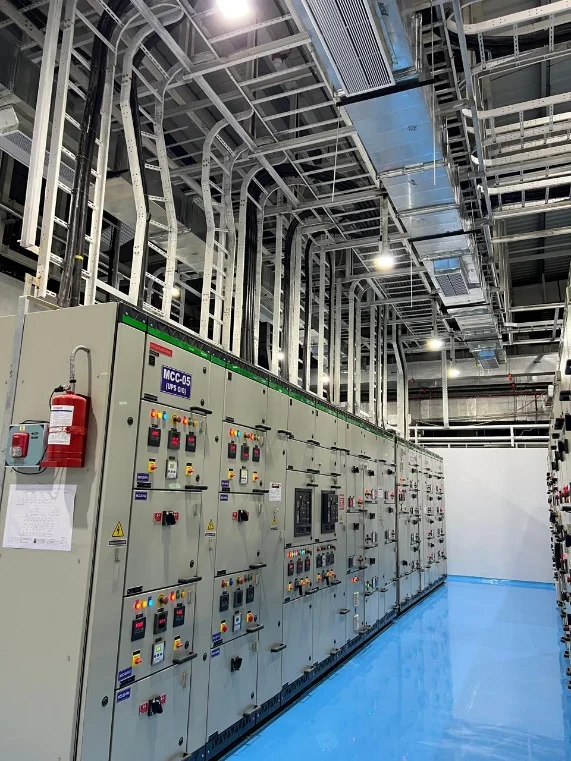 Electrical Panels and Cable Tray Works. — project site
